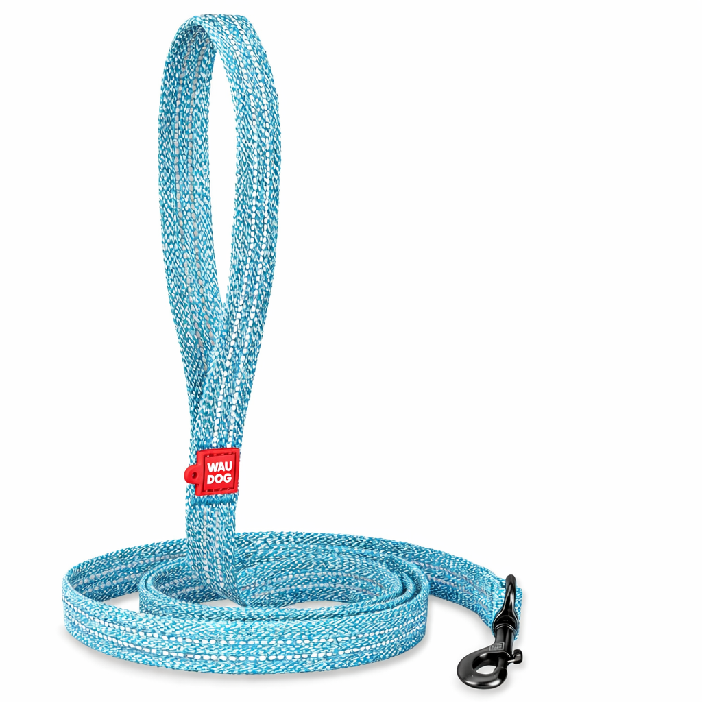 Recycled Cotton Dog Leash 10 Ft for Medium & Large Dogs