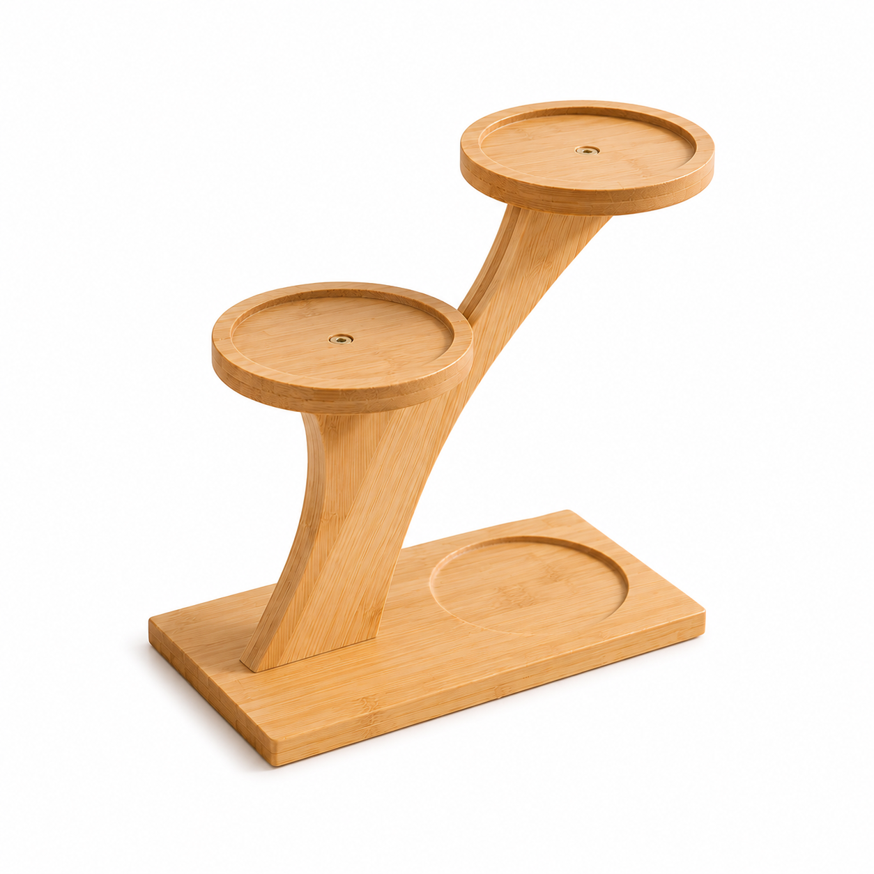 3-Tier Wooden Plant Stand – Succulent Shelf