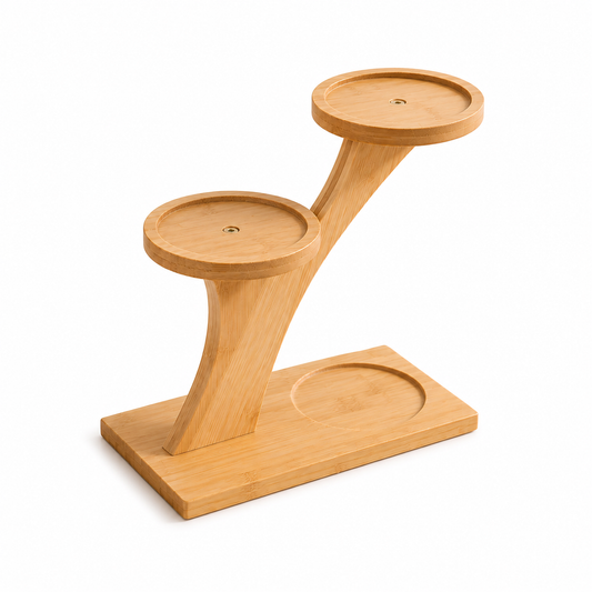 3-Tier Wooden Plant Stand – Succulent Shelf