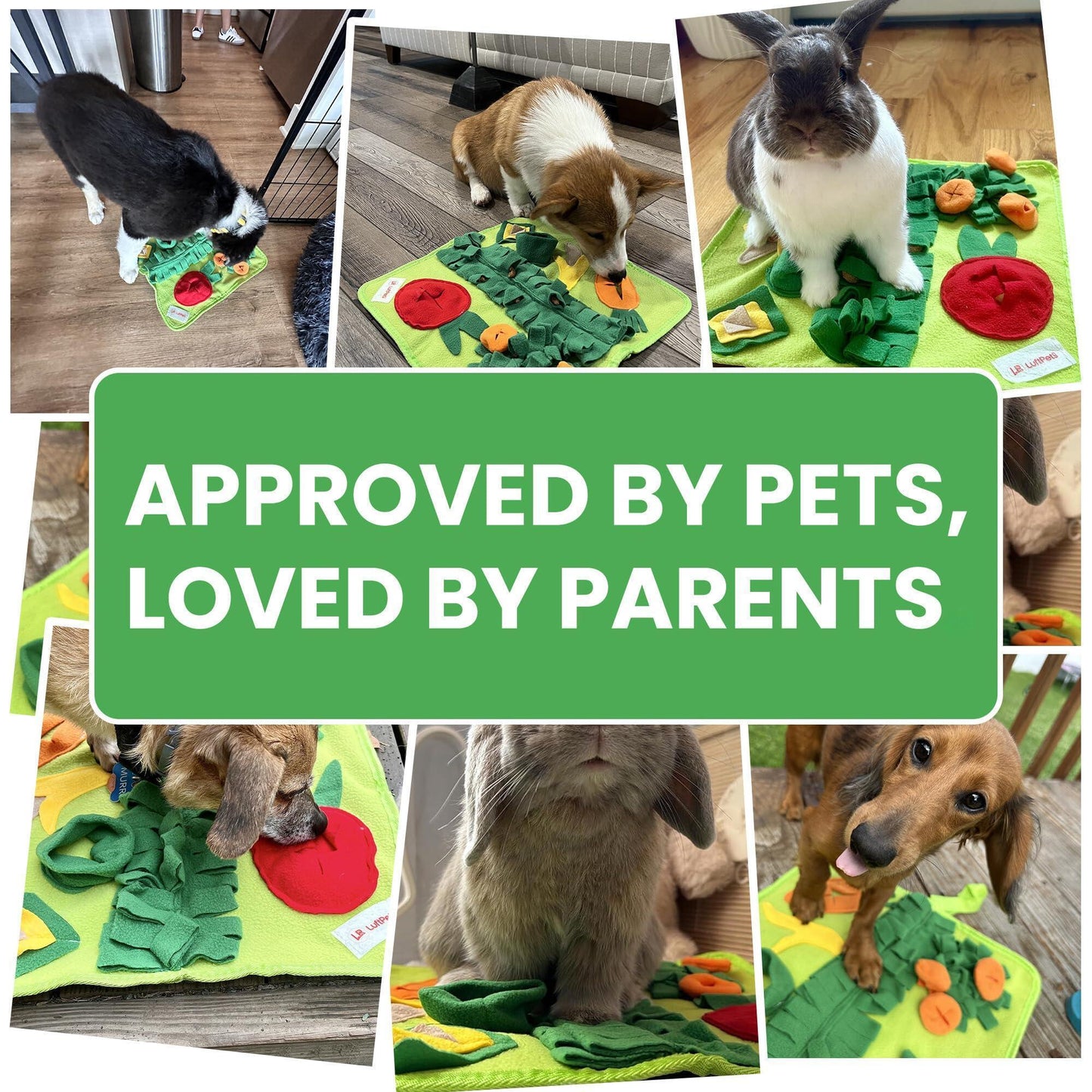 Snuffle Mat for Dogs & Cats – Interactive Foraging Pet Toy