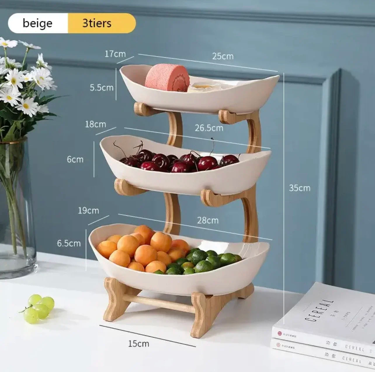 Ceramic Candy Dish Living Roomceramic Candy Dish Living Room Home Three-Layer Fruit Plate Snack Plate Creative Modern Dried Fruit Fruit Basket Home Three-Layer Fruit Plate Snack Plate Creative Modern Dried Fruit Fruit Basket (Copy)