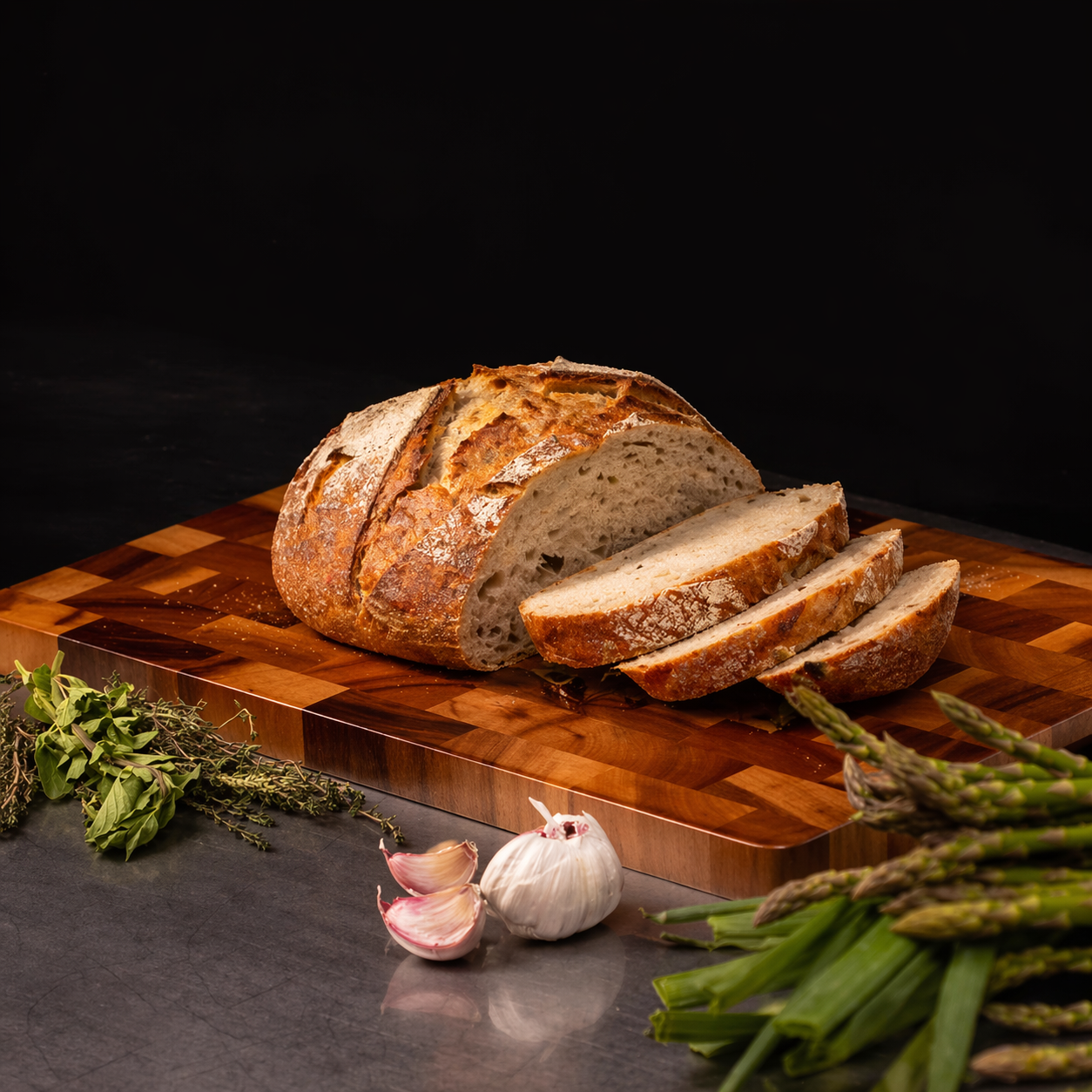 Acacia Wood Cutting Board – Double-Sided Kitchen Chopping Board