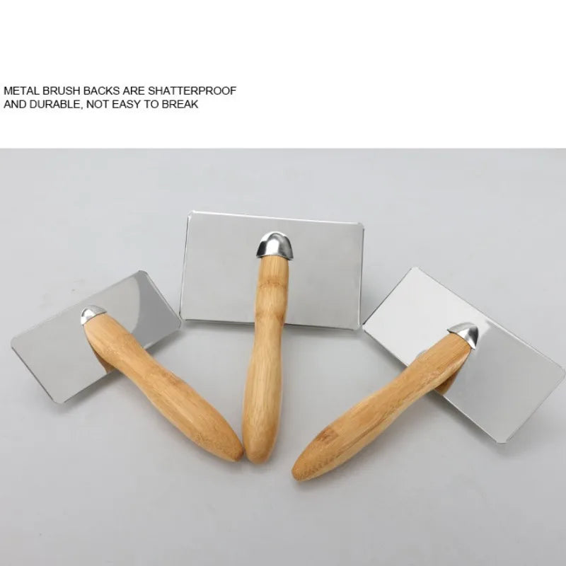 Wooden Pet Grooming Brush – Dog & Cat Hair Removal Comb