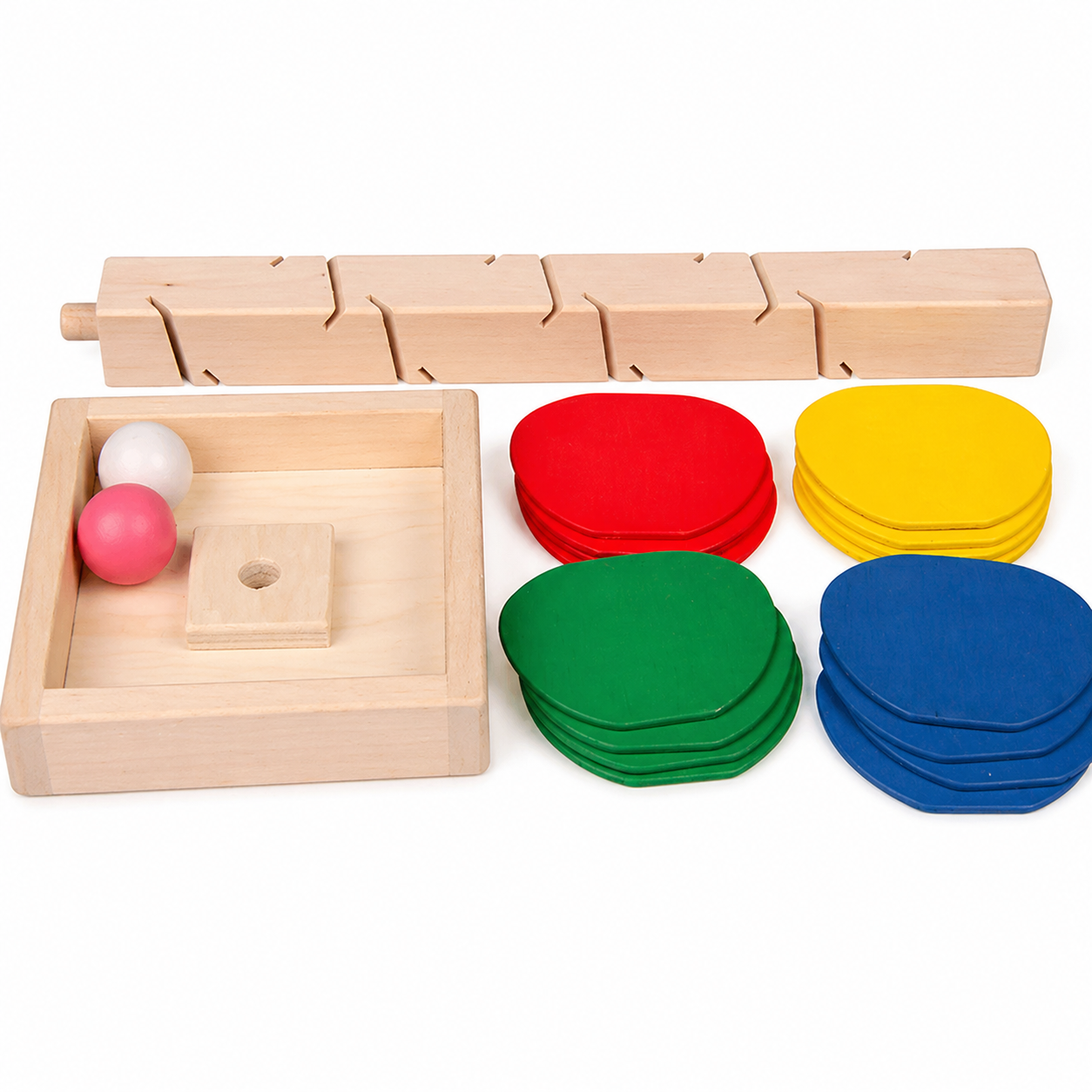 Wooden Musical Marble Tree Toy for Toddlers