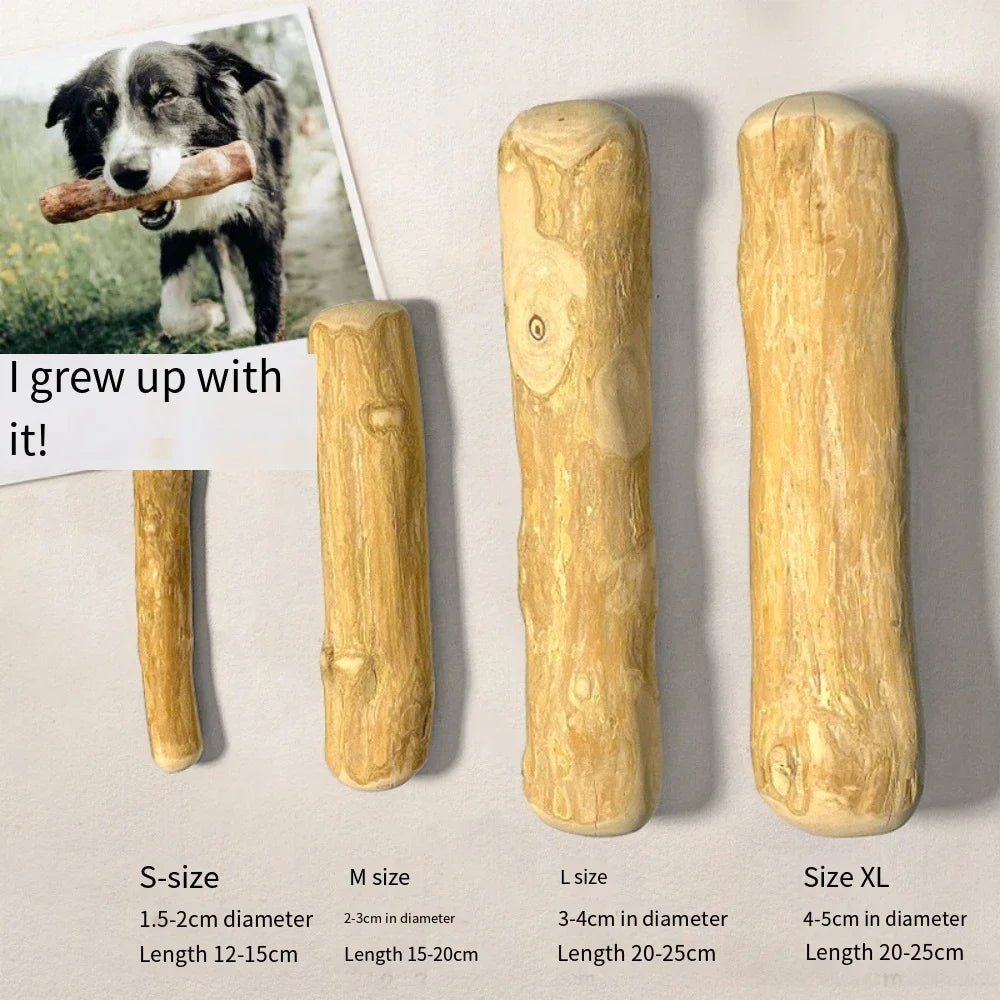 4In1 Coffee Wood Dog Chew Toys Size Large, 100% Natural Coffeewood Toys for Dogs, Dental Health & Reduces Boredom, Dog Wood Toys Supports Mental Stimulation & Training