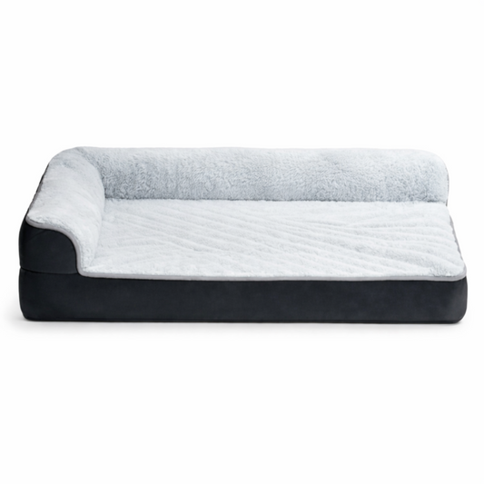 Orthopedic Dog Bed with Bolster – Washable Pet Bed