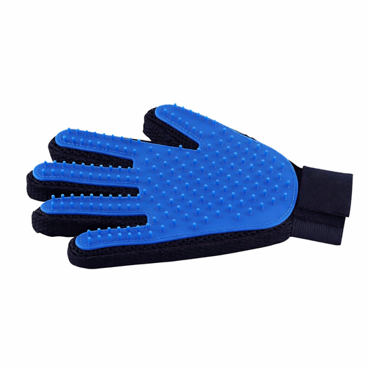 Pet Grooming Gloves for Dogs & Cats (Hair Removal Brush)