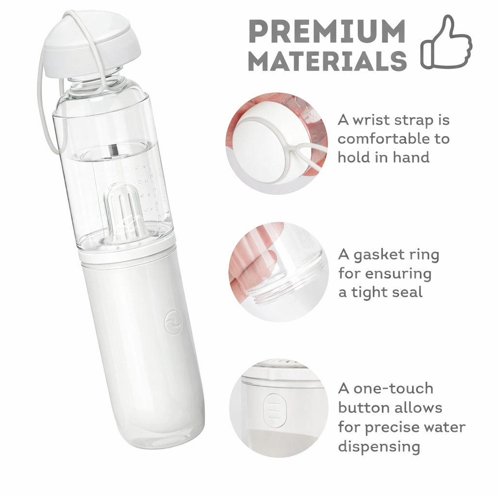 Portable Dog Water Bottle – Leak-Proof Travel Water Dispenser for Dogs (12 oz)