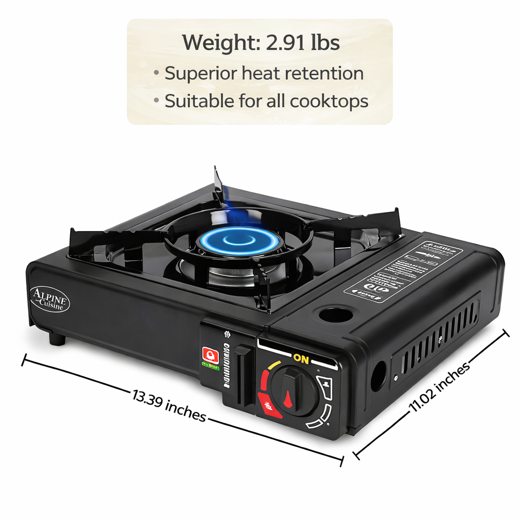 Portable Butane Gas Stove – Compact Camping Burner
