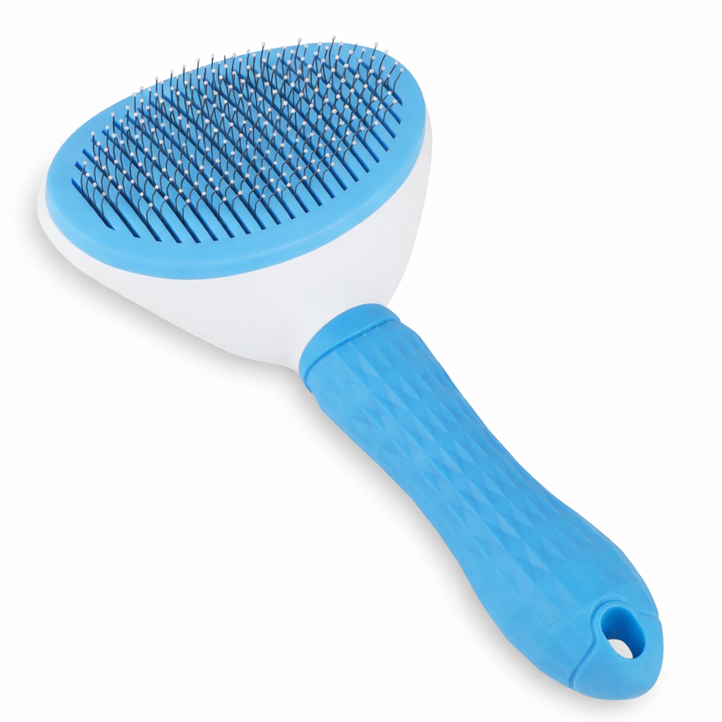 Self-Cleaning Pet Grooming Brush for Cats and Dogs