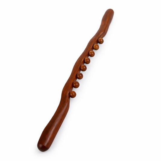 Wooden Muscle Massager Stick – Natural Body Relax Tool
